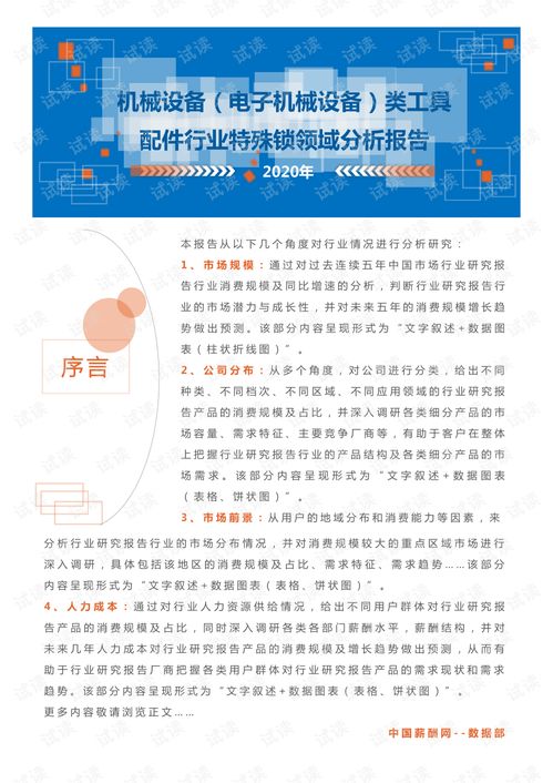 2020年機械設備 電子機械設備 工具配件行業特殊鎖領域行業分析報告 市場調查報告 .pdf